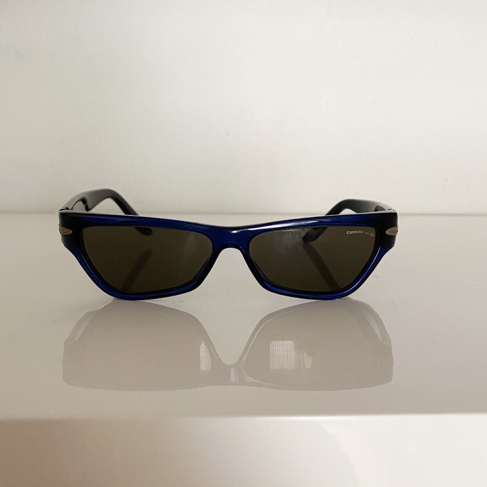 Dark Blue Carrera 130 Luna Sunglasses